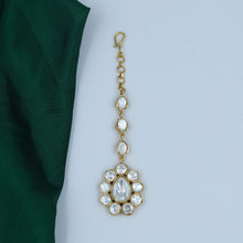 Sabyasachi Inspired Moissanite Kundan Maang Tikka 16653-87