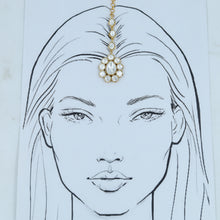 Sabyasachi Inspired Moissanite Kundan Maang Tikka 16653-87