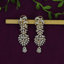 White Zircon/AD Earring 1271-5336