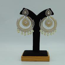 White Zircon/AD Earring 13631-0702