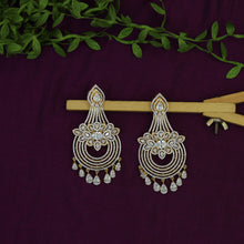 Zircon/AD Chandbali Earring 11395-100