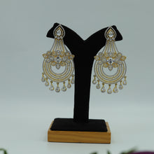 Zircon/AD Chandbali Earring 11395-100