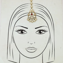Chand Kundan Maang Tikka 20514-68