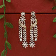 Round Neck Zircon/AD Necklace Set 20222-08