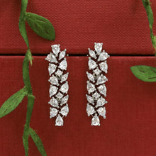 Round Neck Zircon/AD Necklace Set 20220-08