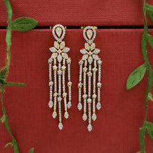 Round Neck Zircon/AD Necklace Set 20223-08