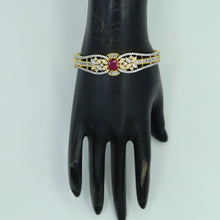 Zircon/AD Ruby Bracelet 1977-6042