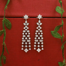 Round Neck Zircon/AD Necklace Set 20217-08