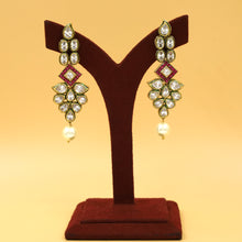 Polki Long Earring 13341-0331
