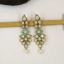 Polki Long Earring 13341-0331