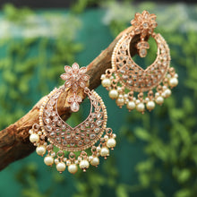 Rose Gold Earrings 17993-5175