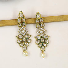 Polki Long Earring 13341-0331