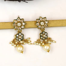 Designer Polki Earring 18942-100