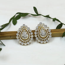 Stylish Zircon/AD Pendant Set 20159-08
