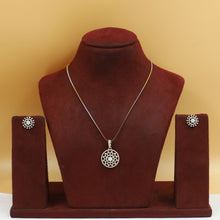 Light Zircon/AD Pendant Set 20152-08