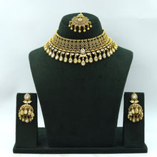 Choker Antique Necklace Set 12095-28