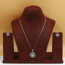 Light Zircon/AD Pendant Set 20152-08