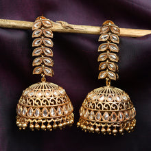 Gold Look Stylish Jhumki 9762-4846