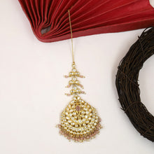 Pink Maang Tikka 18854-6036