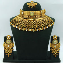 Gold Gold Look Necklace Set 17077-4225