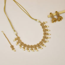 Champagne Gold Look Necklace Set 4772-8837