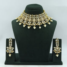 Beautiful Polki Choker Set 1018-21
