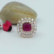 Zircon/AD Adjustable Ring 4089-69