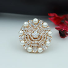 Zircon/AD Adjustable Ring 4099-69