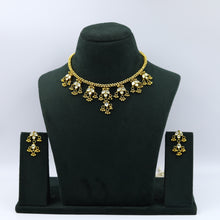 Gold Kundan Necklace Set 8018-1809