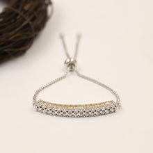Zircon/AD Adjustable Bracelet 20127-08