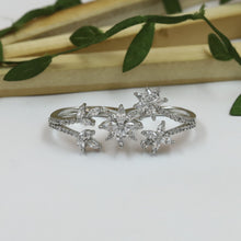 Zircon/AD Double Finger Ring 20202-08
