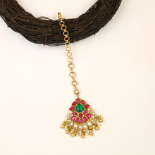 Moissanite Sabya Inspired Kundan Maang Tikka 19109-87