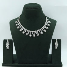 Round Neck Zircon/AD Necklace Set 6205-08