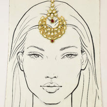 Kundan Maang Tikka 14150-100