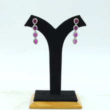 Round Neck Zircon/AD Necklace Set 7355-34