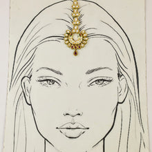 Kundan Maang Tikka 14157-100