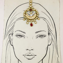 Kundan Maang Tikka 14153-100