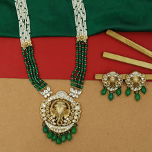 Heavy Temple Pendant Set 5284-68