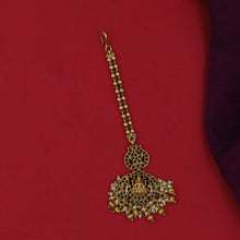 Antique Gold Finish Maang Tikka 10337-28