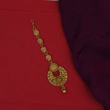 Antique Gold Finish Maang Tikka 6491-28