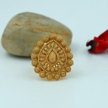 Gold Look Ring 7258-33