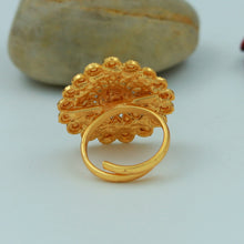 Gold Look Ring 7258-33