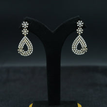 Round Neck Zircon/AD Layered Necklace Set 11890-69