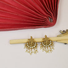Long Neck Temple Necklace Set 6384-28