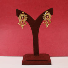 Gold Look Pendant Set 1555-28