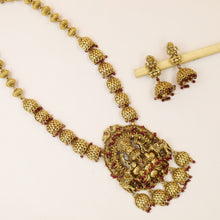 Ruby Temple Pendant Set 7854-1588