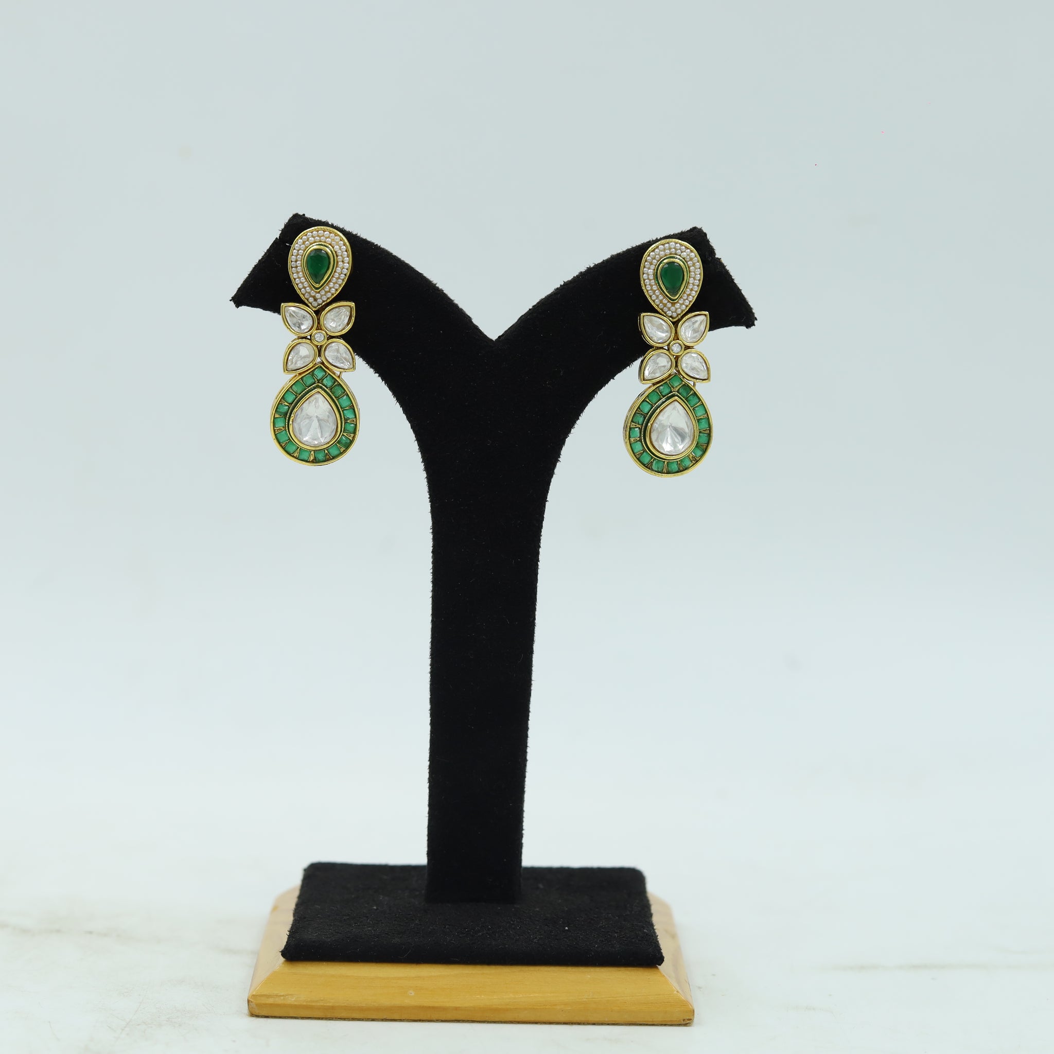 Polki Danglers Earring 16661-21