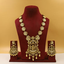 Krishna Radha Long Temple Necklace Set 5743-83