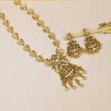 Krishna Radha Long Temple Necklace Set 5743-83