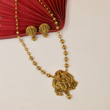 Designer Temple Pendant Set 18329-28